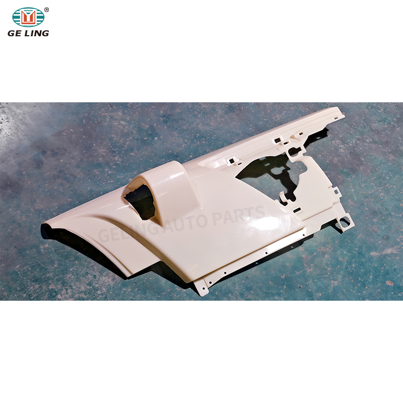 GELING High Quality Truck Accessories Factory Direct Supply Car ABS Plastic White Chrome Corner Bumper for Isuzu FRR