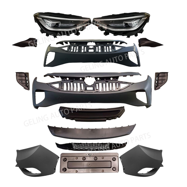 Auto Spare Parts Body Kits Led Headlight Front Bumper Grille Fog Lamp Cover for 2021 2022 2023 Volkswagen VW ID4